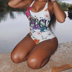 Gucci Floral Swimsuit